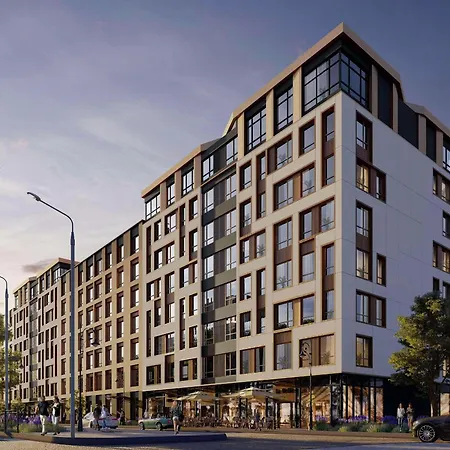 Mega Park Бизнес Класс Meridian Apartaments Алматы Экстерьер фото